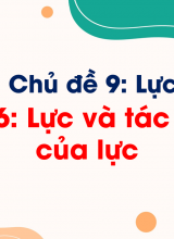 Bài 26 Lực và tác dụng của lực
